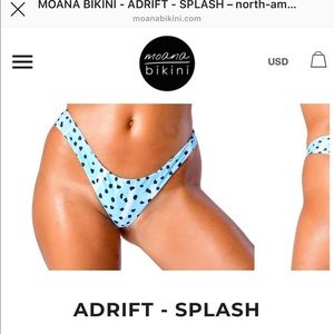 Moana Bikini Adrift Bottoms